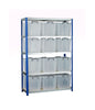 Eco Metal Shelving with 5 Shelves (265kg UDL) (4635473084451)