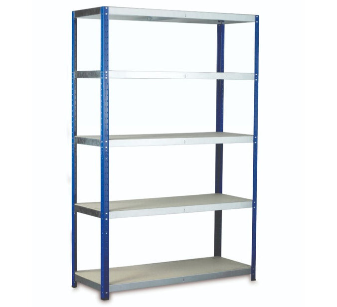 Eco Metal Shelving with 5 Shelves (265kg UDL) (4635473084451)