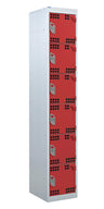 6 Compartment Tool Charging Locker - Standard Plug (4459632885795)