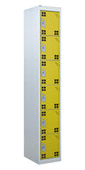 6 Compartment Tool Charging Locker - RCD Plug yellow (4459633049635)