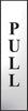 Vertical Pull Office Door Sign silver (6046938366123)