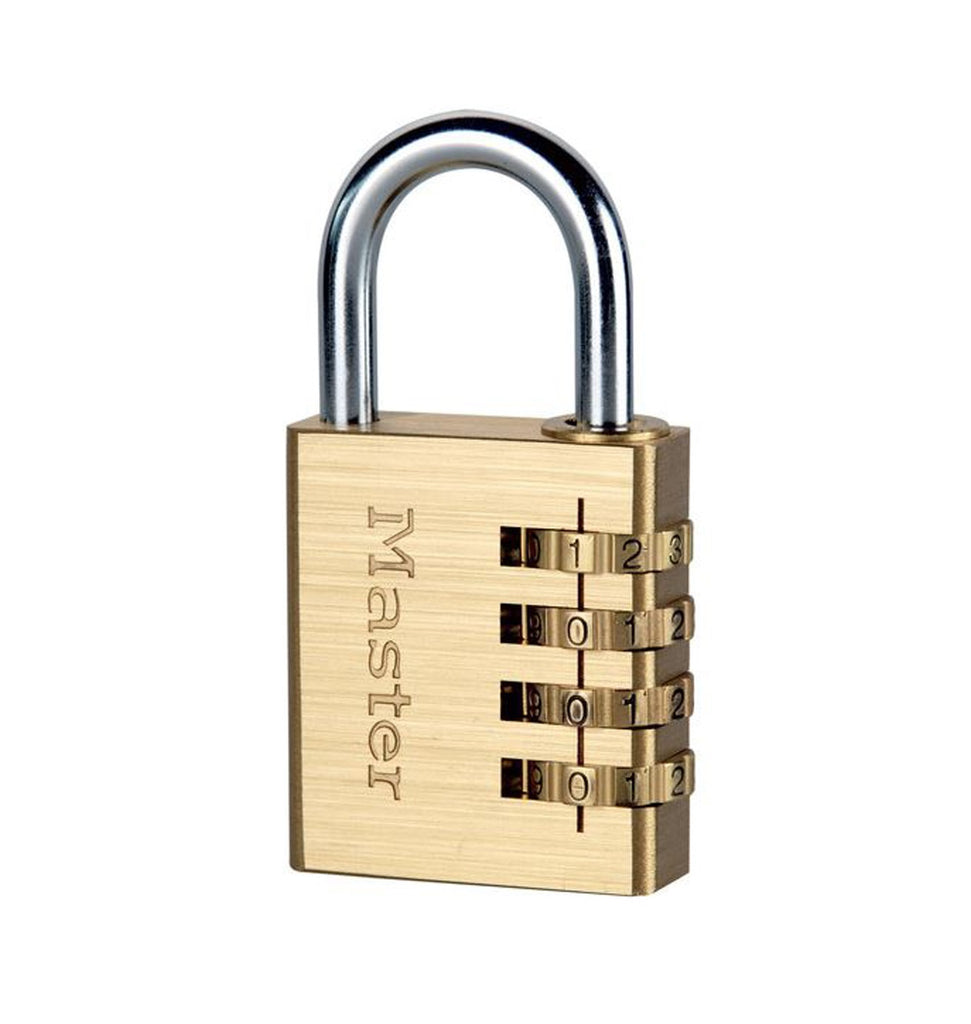 Brass home padlock (4525494075427)