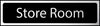 Store Room - Office Door Sign with Black Background silver (6046938726571)