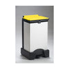 Fire Resistant 65L Freestanding Plastic Sackholder yellow (6211893493931)