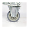 Zinc Plated Nestable Cash & Carry Trolley with Fixed Basket (6136654626987)