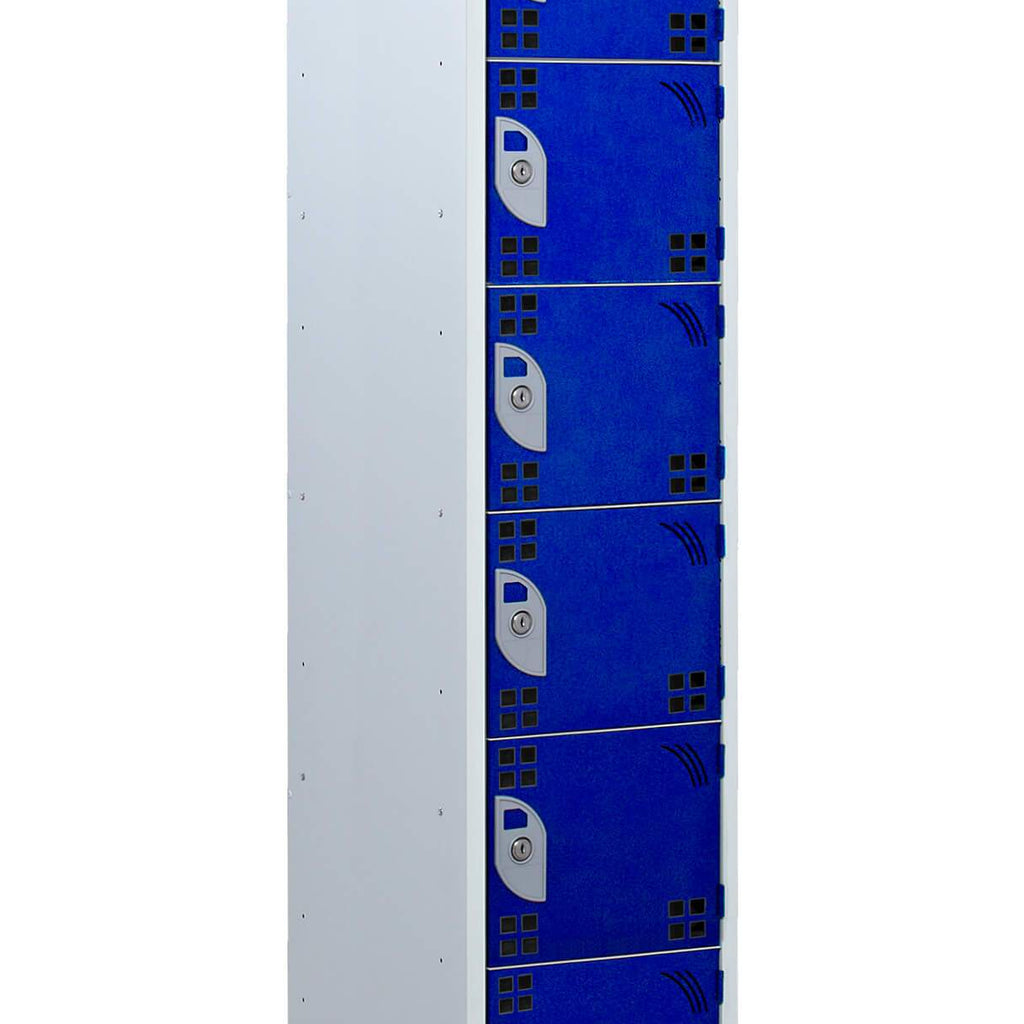 8 Compartment Tool Charging Locker - RCD Plug dark blue (4459633082403)