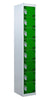 8 Compartment Tool Charging Locker - RCD Plug green (4459633082403)