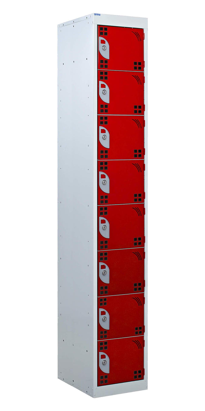 8 Compartment Tool Charging Locker - Standard Plug (4459632918563)