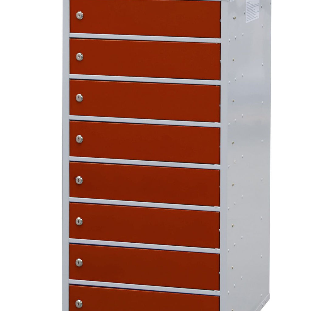 8 Tier Laptop Charging Locker - 8 Doors (4459640619043)
