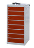 8 Tier Laptop Charging Locker - 8 Doors (4459640619043)