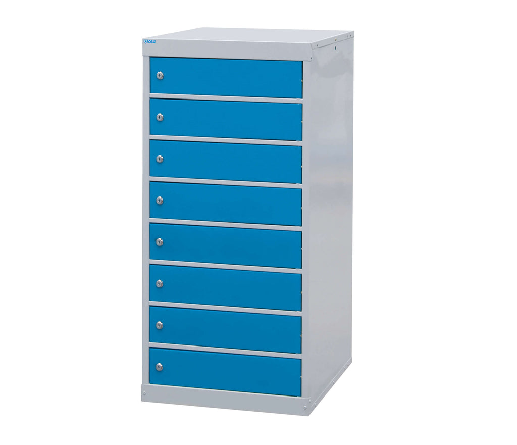 8 tier laptop locker - light blue (4460325863459)