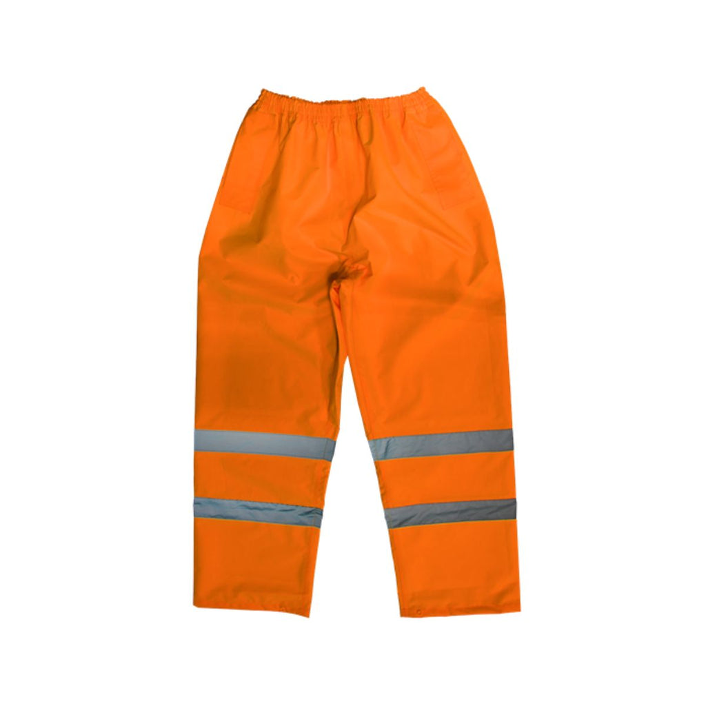 Hi Vis Orange Waterproof Trousers (4635054112803)