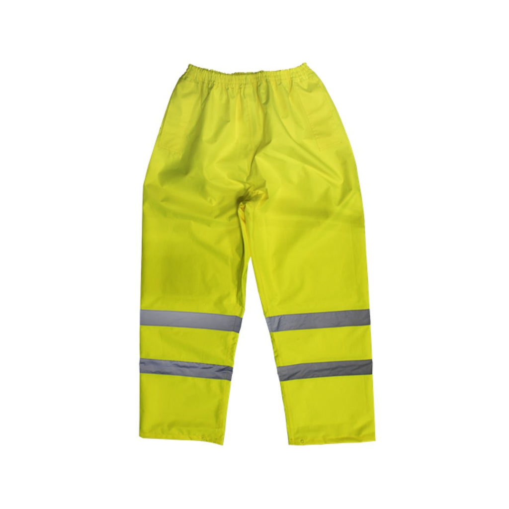 Hi Vis Yellow Waterproof Trousers (4635054080035)