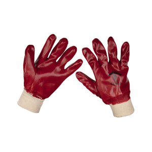 Multi-Purpose Red PVC Gloves