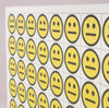 Magnetic Whiteboard Printed Vinyl Indicators - Sheet of 64 yellow neutral face (6175055675563)
