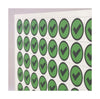Magnetic Whiteboard Printed Vinyl Indicators - Sheet of 64 green tick (6175055675563)