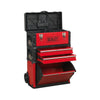 Mobile Steel/Composite Toolbox with 3 Compartments fully open (4620308021283)