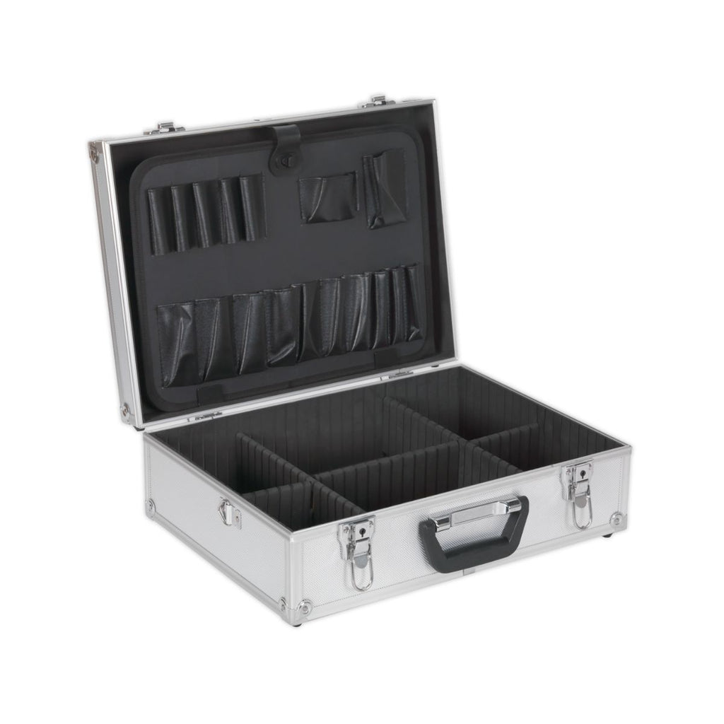Aluminium Tool Cases with Square Edges open (4634657226787)