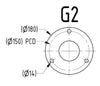 Flange for 76mm diameter version (4365598195747)