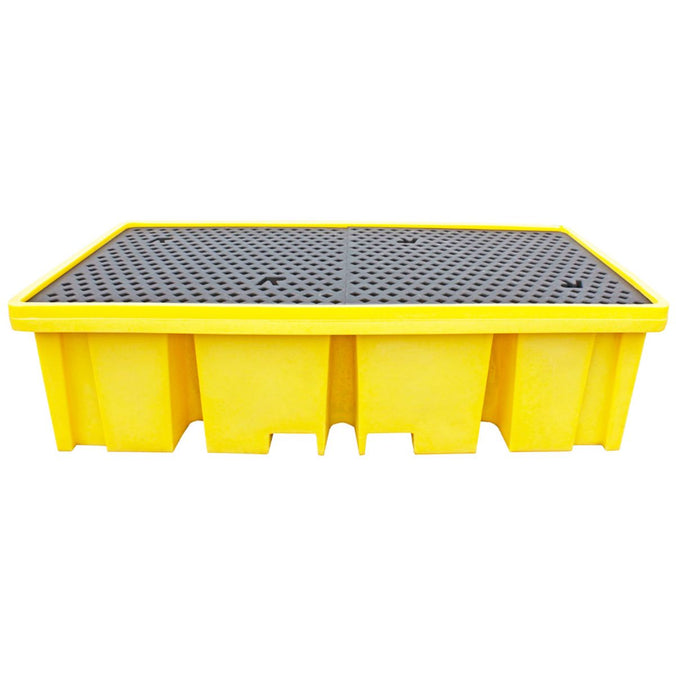 Double IBC Bund Pallet with 4-Way Forklift Access