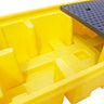 Double IBC Bund Pallet with 4-Way Forklift Access
