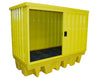 Secure Steel Covered IBC Storage Bund Pallets double (6095247442091)