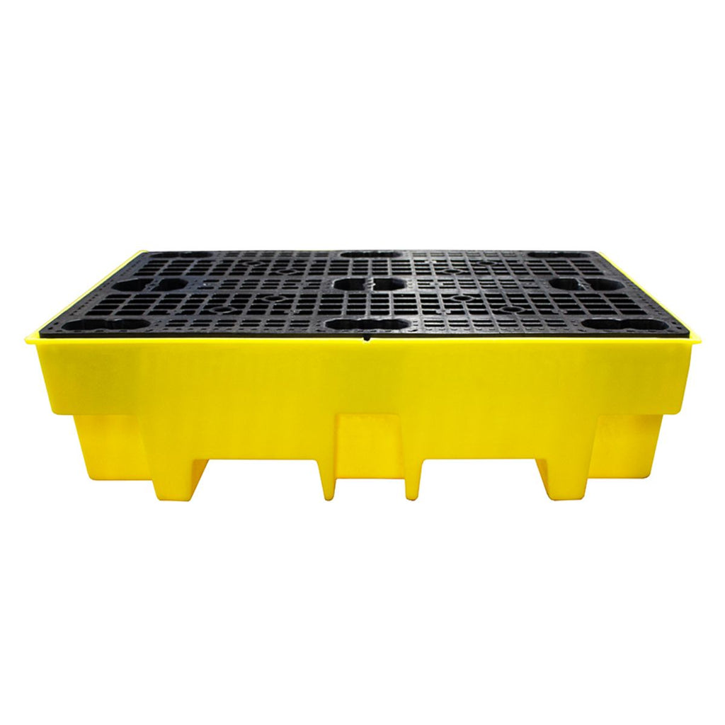Bunded Spill Pallet for 2 x 205Ltr Drums
