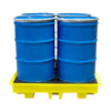 4-Drum Low-Profile Bunded Spill Pallet