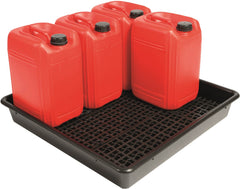 60Ltr Oil and Chemical Spill Tray (5 x 25L drum) - Up to 200kg