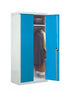 Standard Steel Workplace Clothing Cupboard 1800mm x 900mm x 460mm light blue (6224641851563)
