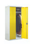 Standard Steel Workplace Clothing Cupboard 1800mm x 900mm x 460mm yellow (6224641851563)