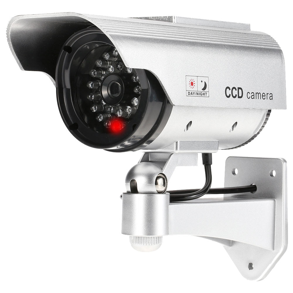 white dummy cctv camera