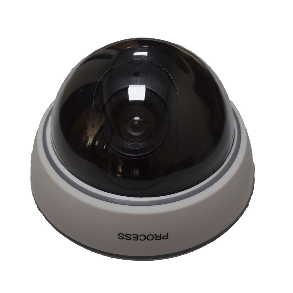 white dummy cctv camera