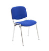 Club Chrome Frame Reception Chairs royal blue (5969837686955)