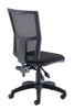 Calypso Armless Mesh Back Office Chair black back (5969837785259)