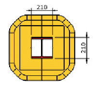 Heavy Duty Warehouse Column Impact Protectors (5967916204203)