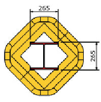 Heavy Duty Warehouse Column Impact Protectors (5967916204203)