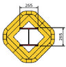 Heavy Duty Warehouse Column Impact Protectors (5967916204203)