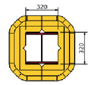 Heavy Duty Warehouse Column Impact Protectors (5967916204203)