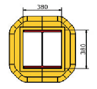 Heavy Duty Warehouse Column Impact Protectors (5967916204203)