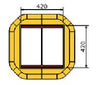 Heavy Duty Warehouse Column Impact Protectors (5967916204203)