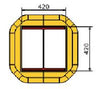 Heavy Duty Warehouse Column Impact Protectors (5967916204203)