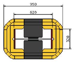 Heavy Duty Warehouse Column Impact Protectors (5967916204203)