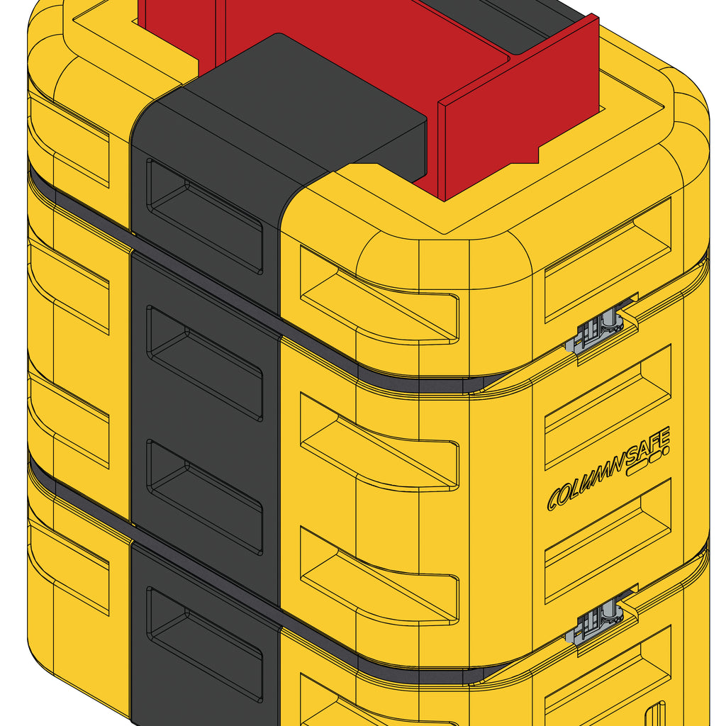 Heavy Duty Warehouse Column Impact Protectors (5967916204203)