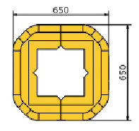 Heavy Duty Warehouse Column Impact Protectors top (5967916204203)