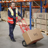 3 Position Sack Truck with Pneumatic Tyres - 250kg Capacity act in use (6247203143851)