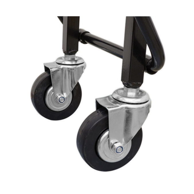 Heavy-Duty 3 Position Sack Truck with Pneumatic Tyres - 300kg Capacity castors (6247203176619)