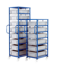 Medium Euro Container Racks (600mm x 400mm x 170mm Trays)