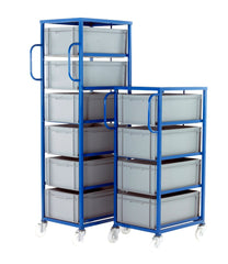 Deep Euro Container Racks (600mm x 400mm x 200mm Trays)