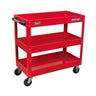 Light Duty 3 Tier Steel Shelf Trolley (4634657390627)